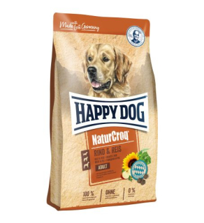  Happy Dog Naturcroq Rind & Reis 4 kg
