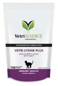Vetri Science Vetri-Lysine Plus žuvacie tbl. 120 tbl.